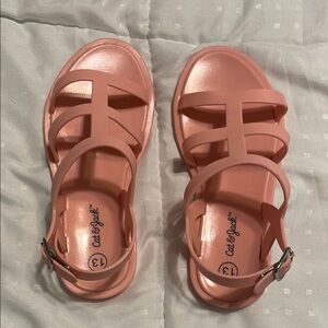 Cat & Jack Pink Sandals Modern Minimalist Design